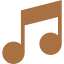 Music note icon